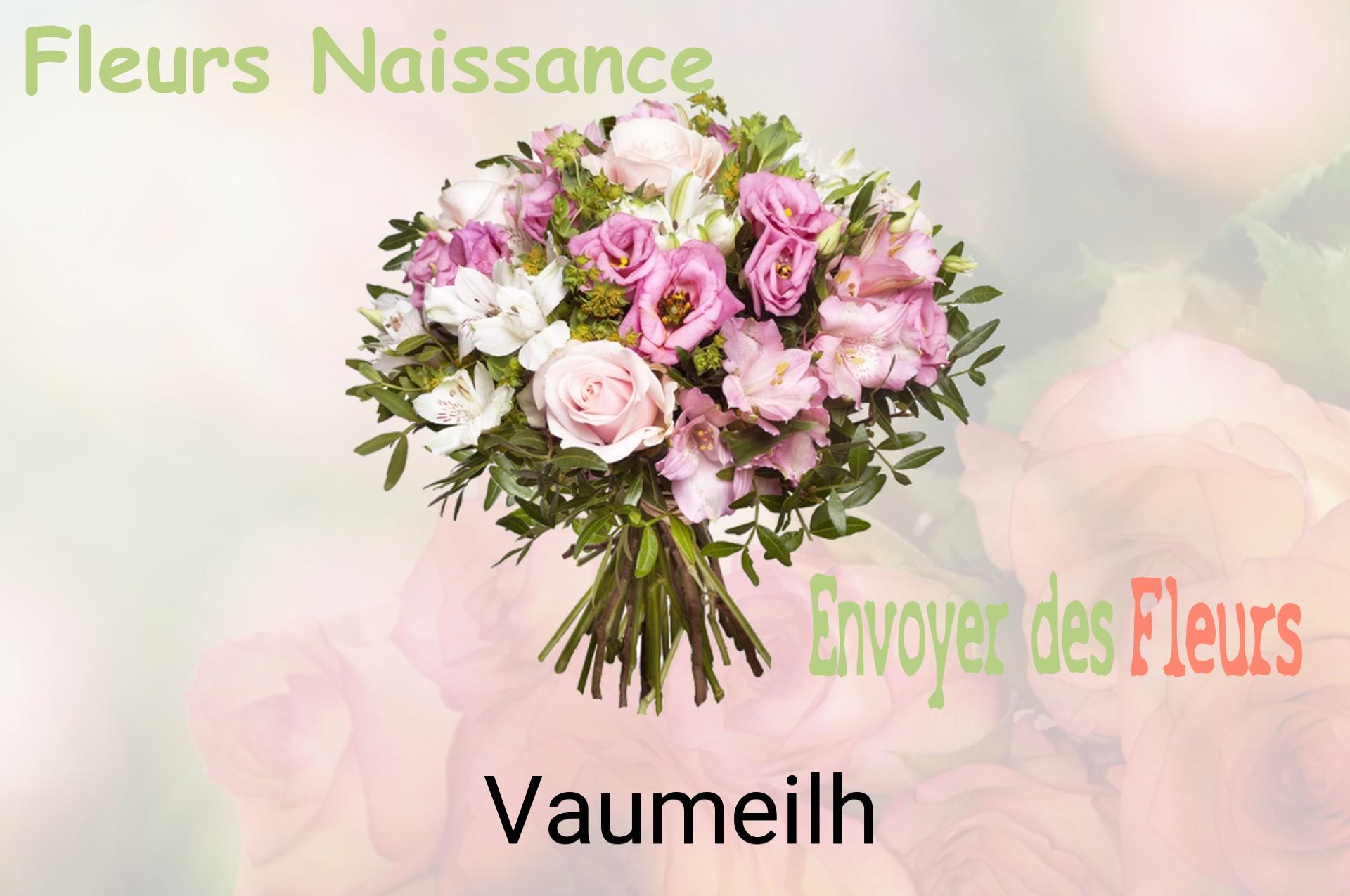 Bouquet de fleurs de naissance livré à Vaumeilh